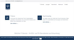 Desktop Screenshot of boettcher-it.com