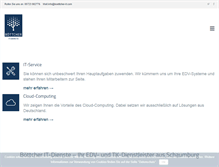 Tablet Screenshot of boettcher-it.com